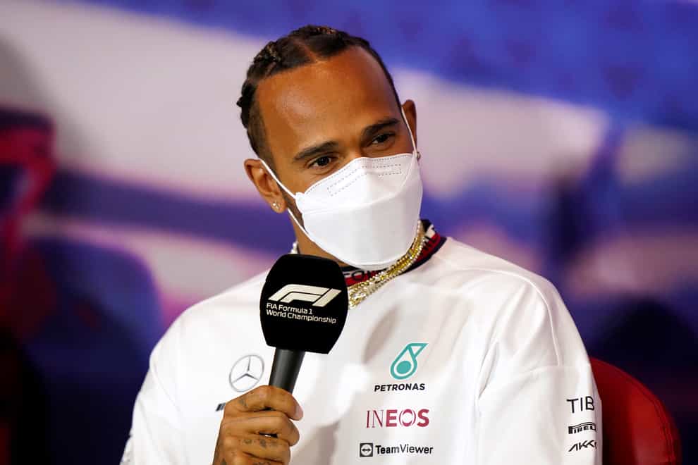 Lewis Hamilton is preparing for the British Grand Prix (Tim Goode/PA)
