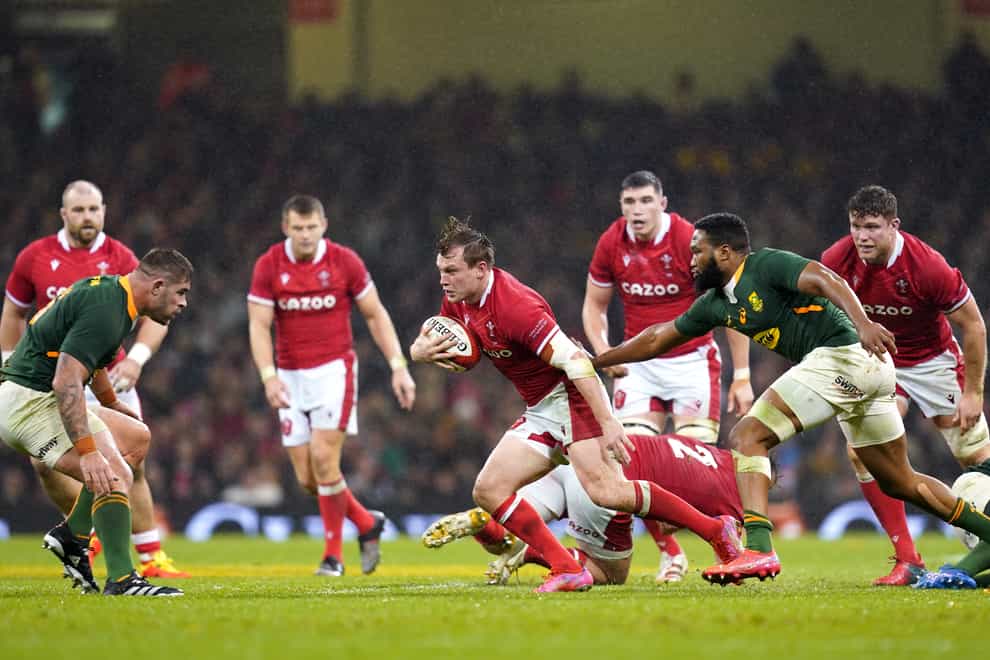 Wales face world champions South Africa in a three-Test series (PA)