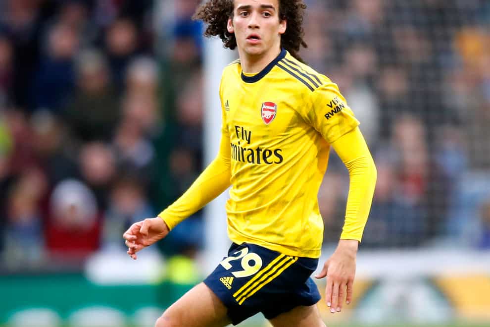 Matteo Guendouzi leaves Arsenal after making 82 appearances for the club. (Martin Rickett/PA)