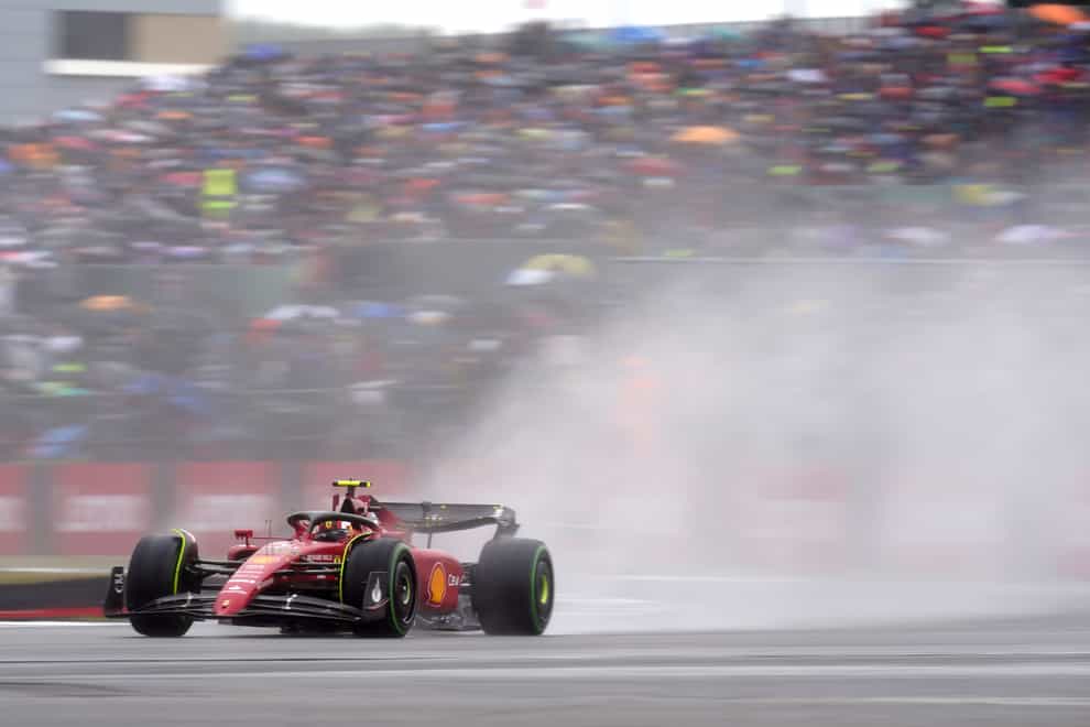 Carlos Sainz topped qualifying (David Davies/PA)