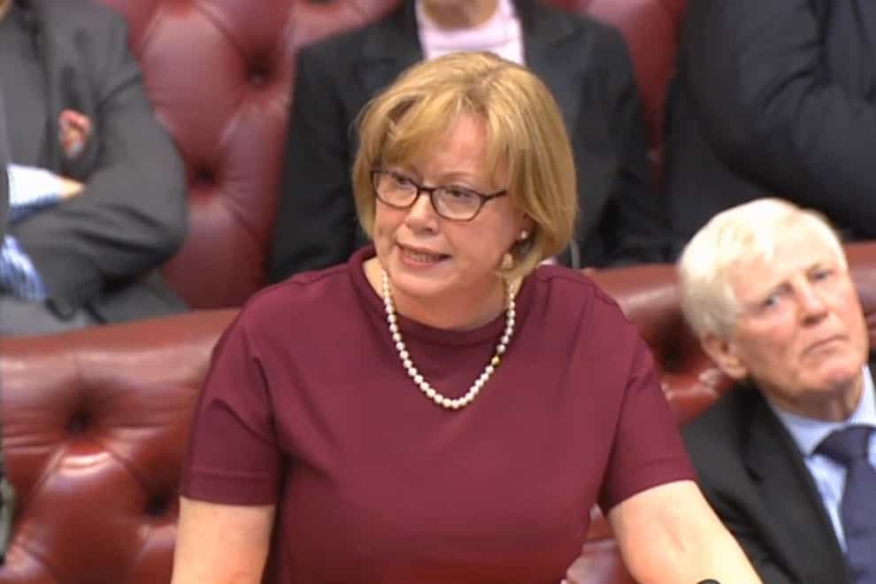 Baroness Smith said she expects to see the protocol Bill in the House of Lords before October (PA)