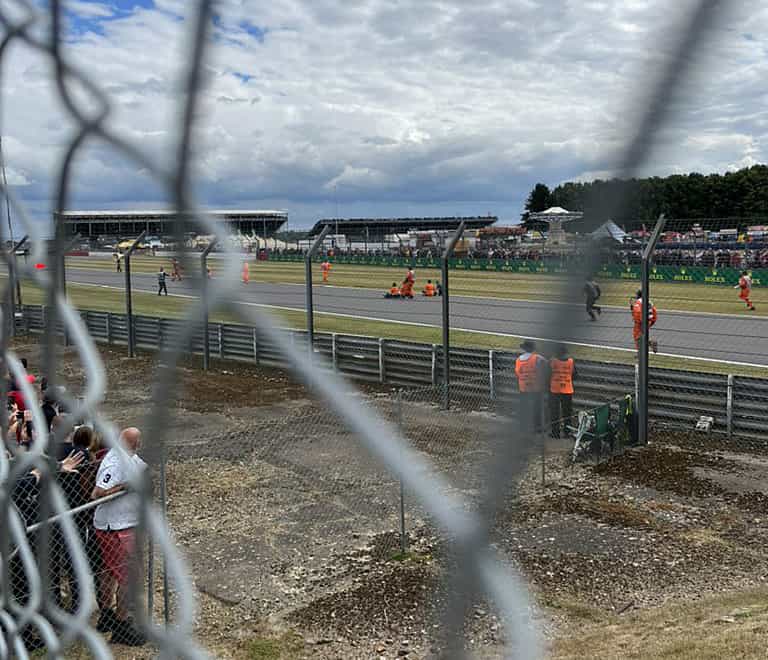 Six people have been charged over the track invasion at the beginning of the Formula 1 British Grand Prix at Silverstone (Helena Hicks/PA)