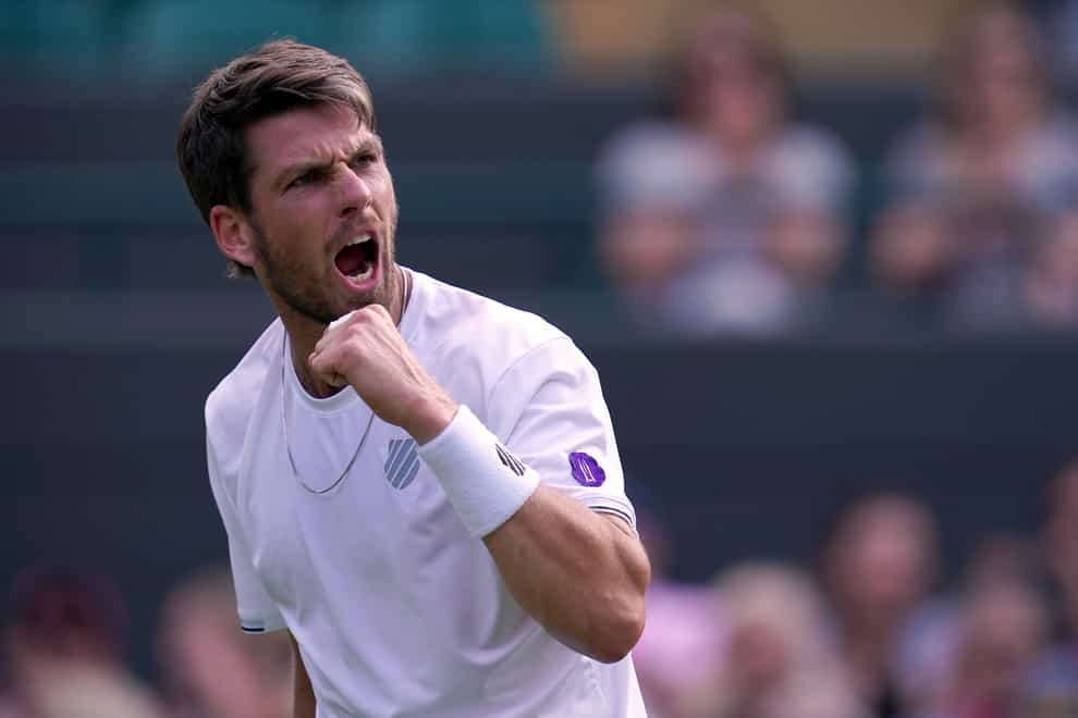 Cameron Norrie is through to the last four at Wimbledon (John Walton/PA)