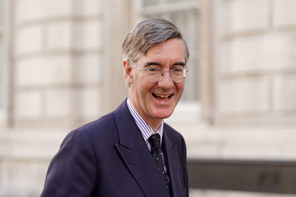 Jacob Rees-Mogg defended the Prime Minister (Kirsty O’Connor/PA)