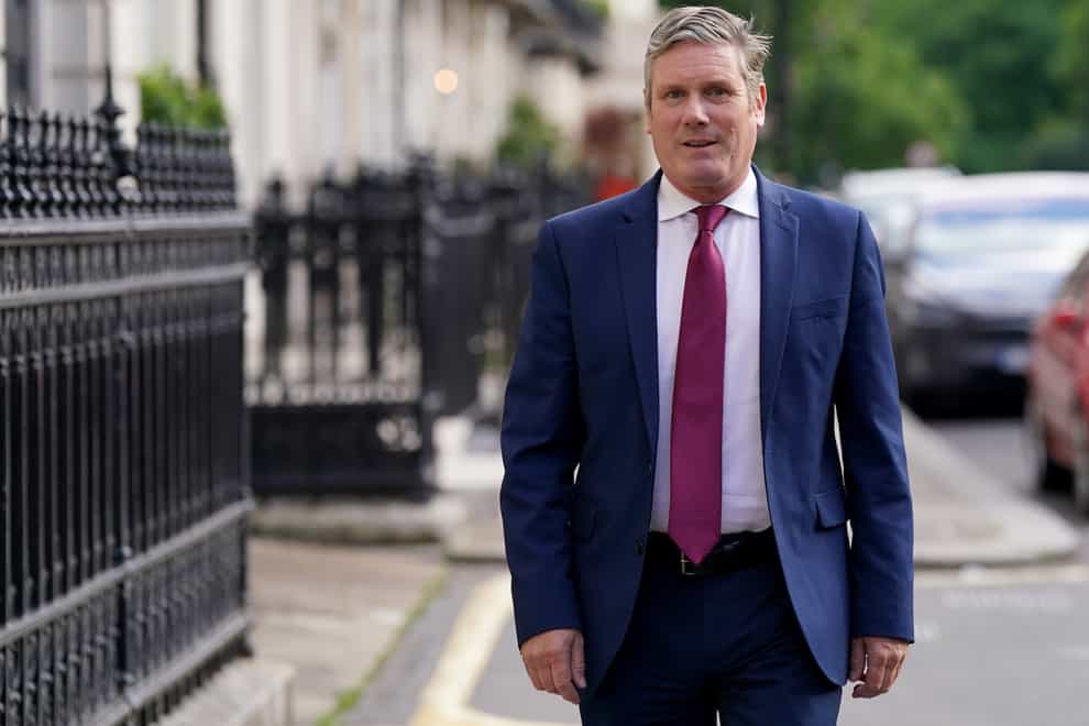 Sir Keir Starmer said he wanted to be Prime Minister ‘for the whole of the United Kingdom’ (Stefan Rousseau/PA)