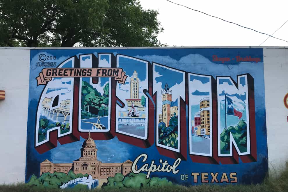 Greetings From Austin Graffiti (Visit Austin/PA)