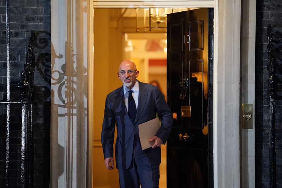 Nadhim Zahawi has left his education secretary role to become Chancellor (PA)