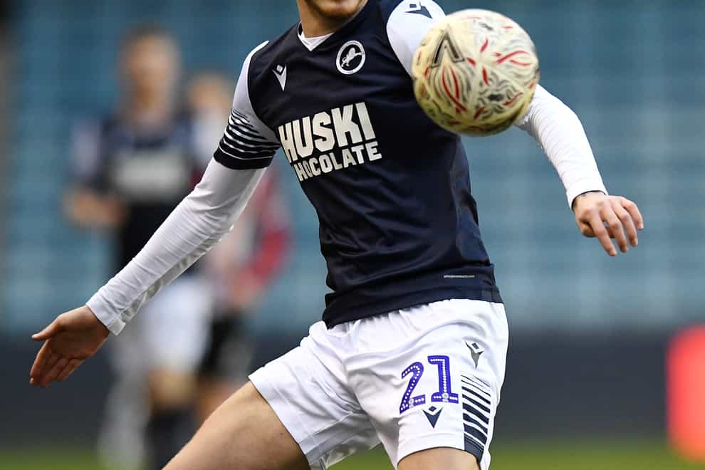 Connor Mahoney has spent the last three seasons at Millwall (Kirsty O’Connor/PA)