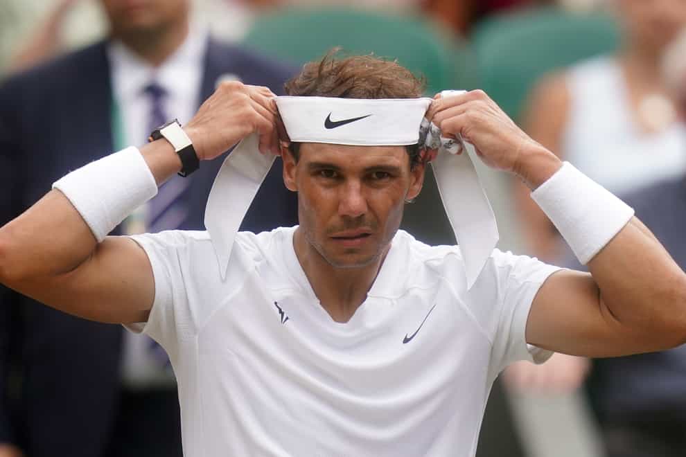 Rafael Nadal marched on into the Wimbledon semi-finals (Adam Davy/PA)