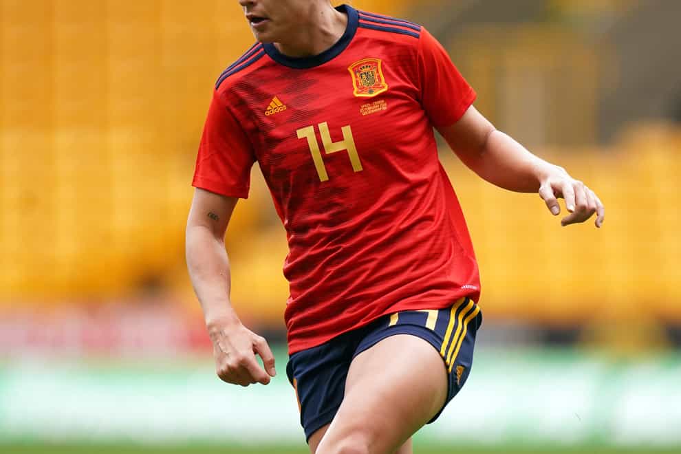 Spain star Alexia Putellas is to miss Euro 2022 through injury (Nick Potts/PA)