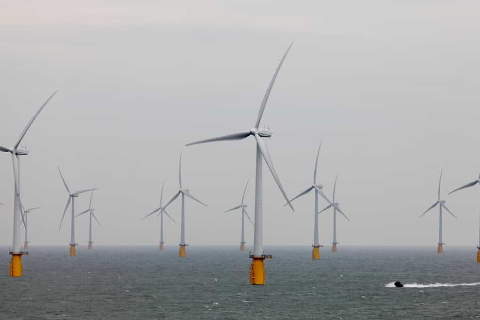 Hundreds of new turbines will be built as part of the latest auction (Gareth Fuller/PA)