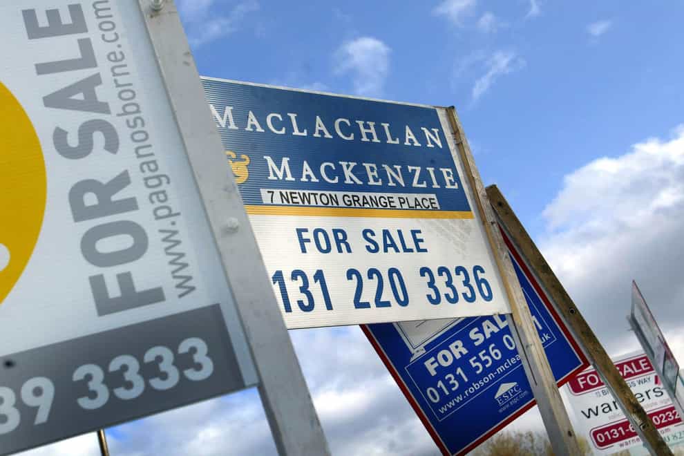 The housing market defied any expectations of a slowdown in June, with average property prices up 1.8% month-on-month, according to Halifax (David Cheskin/PA)