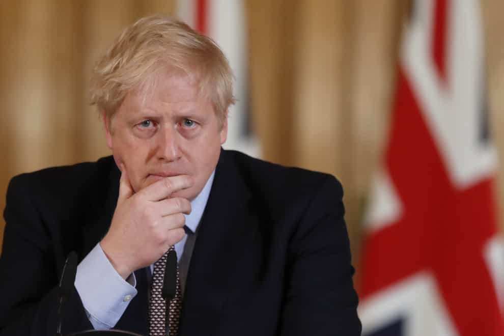 Boris Johnson has agreed to stand down as Tory party leader (Frank Augstein/PA)