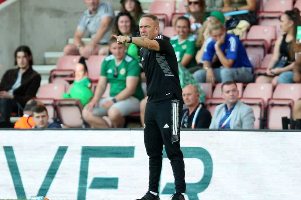 Kenny Shiels was upset with the referee appointment (Nigel French/PA)