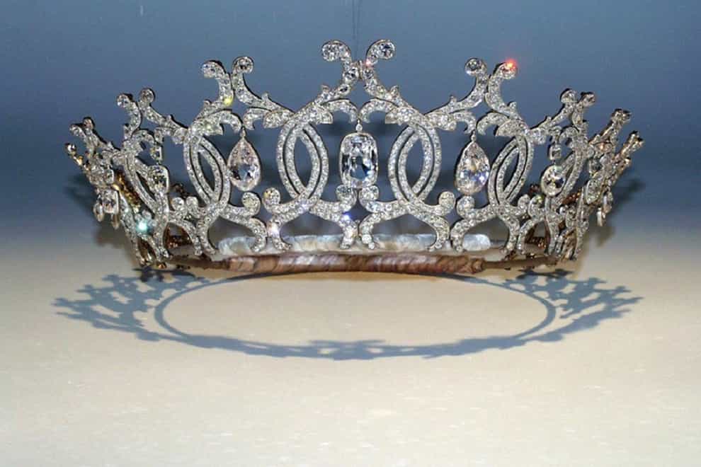 The Portland Tiara was stolen from a gallery in 2018 (handout/PA)