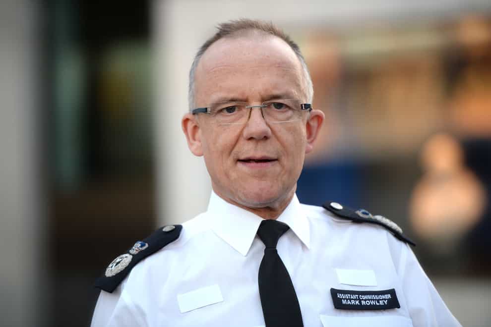 Sir Mark Rowley is the former counter-terrorism policing chief (Kirsty O’Connor/PA)