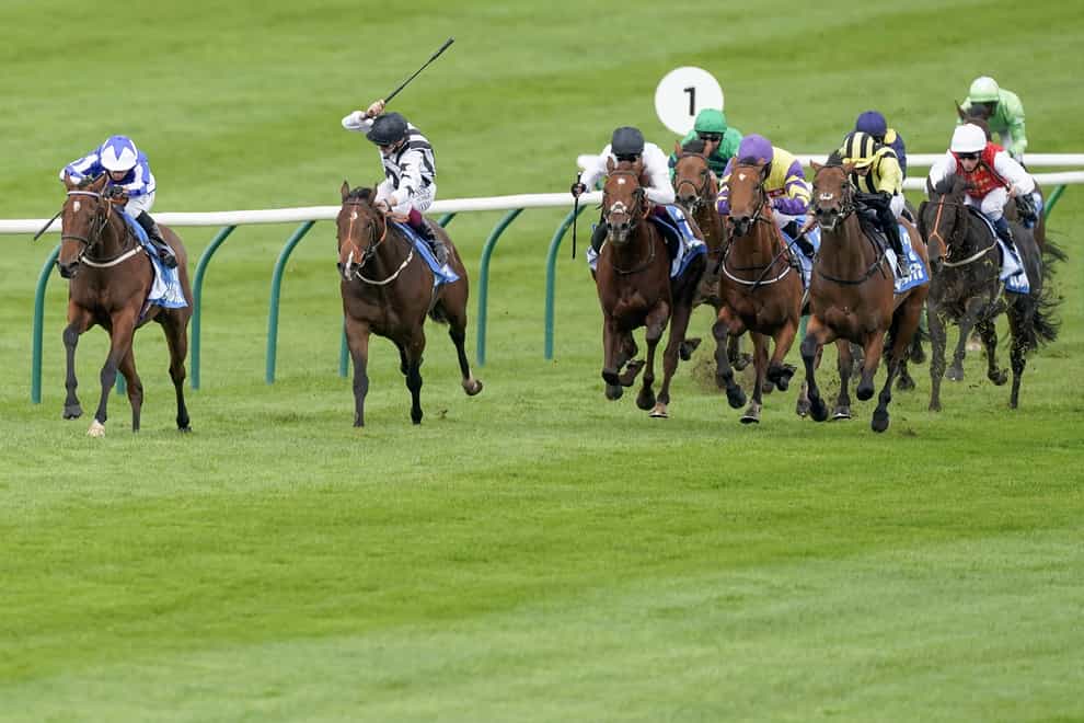 Method (third left) chased home Winter Power in the Cornwallis at Newmarket as a juvenile (Alan Crowhurst/PA)