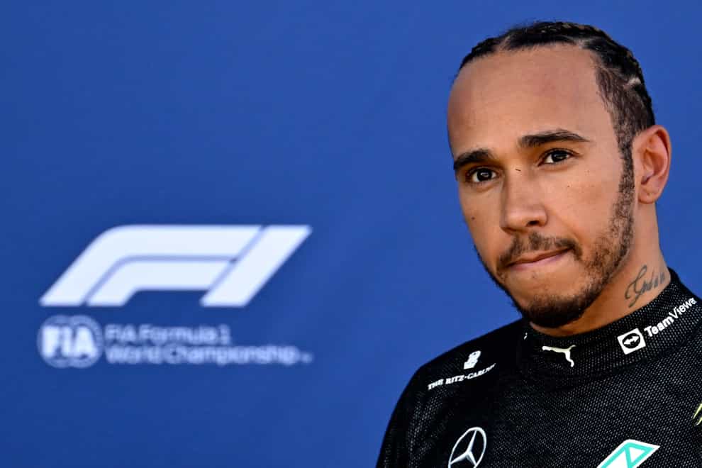 Lewis Hamilton has described reports of fans being abused at the Austrian Grand Prix as disgusting (Christian Bruna/AP).