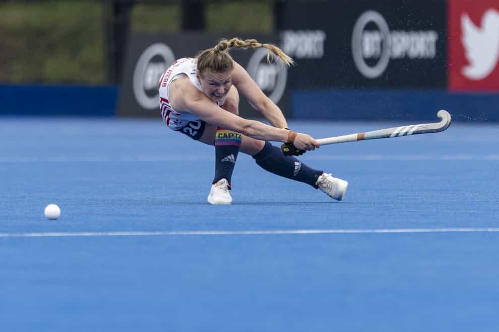 England captain Hollie Pearne-Webb is looking forward to some home support at the Commonwealth Games (Steven Paston/PA)