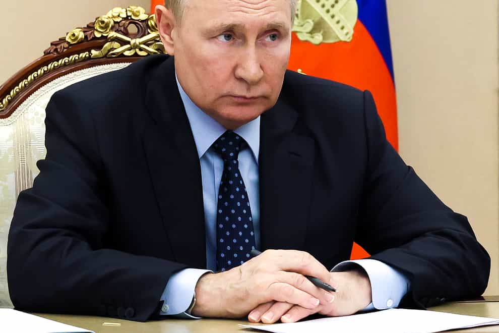 Russian President Vladimir Putin (Mikhail Klimentyev, Sputnik, Kremlin Pool Photo via AP)