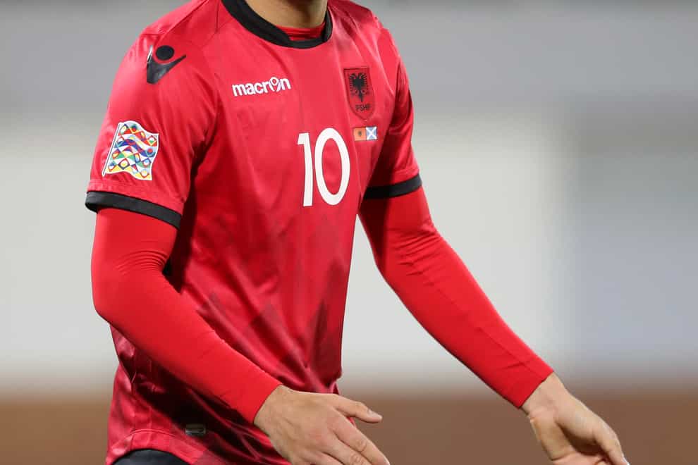 Albania striker Rey Manaj has signed a three-year deal with Watford (Adam Davy/PA)