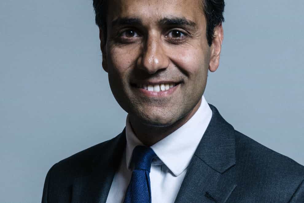 Rehman Chishti (Chris McAndrew/UK Parliament/PA)
