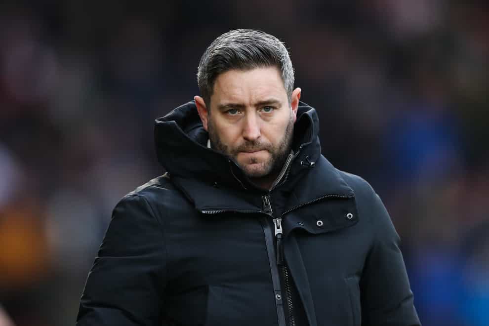 Lee Johnson suffered a first defeat as Hibs manager (Isaac Parkin/PA)