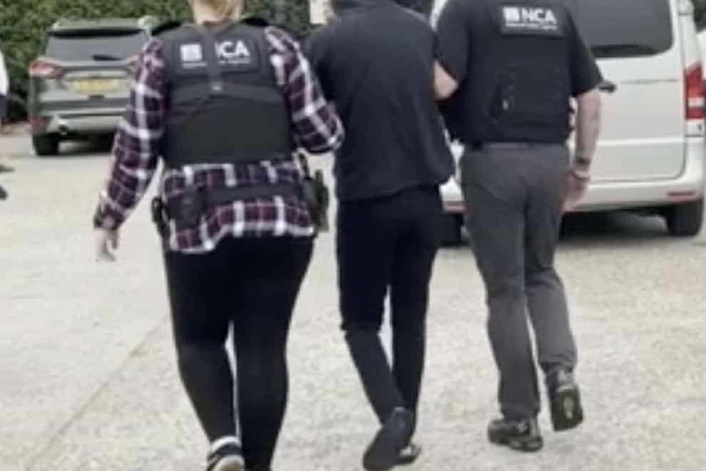 Four men have been arrested as part of a National Crime Agency (NCA) operation targeting a crime group linked to the smuggling of migrants to the UK by lorry (NCA/PA)