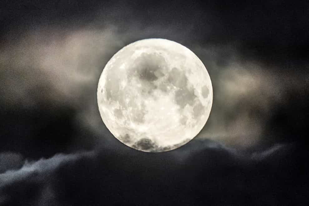 Stargazers across the UK are set to catch a glimpse of a bigger and brighter supermoon on Wednesday night (Danny Lawson/PA)