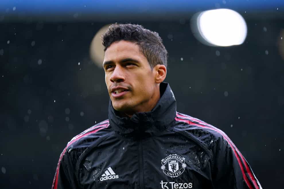 Raphael Varane knows Manchester United need to ‘improve in everything’ over pre-season as new manager Erik ten Hag starts to mould the side in his image (Mike Egerton/PA)