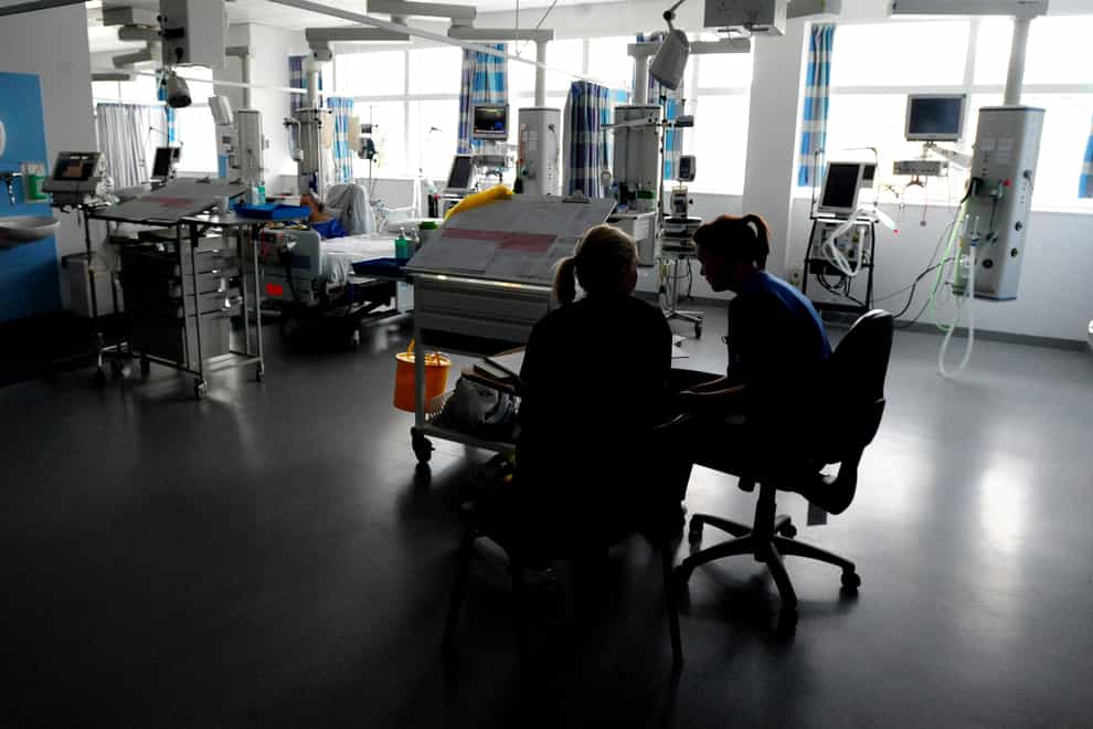 The NHS in England will need almost 40,000 more hospital beds by the end of the decade to return to pre-pandemic levels of hospital care, according to new estimates (PA)