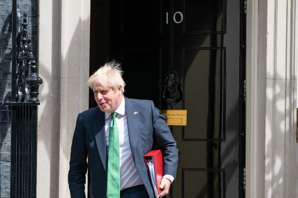 Prime Minister Boris Johnson announced his resignation last week (PA)
