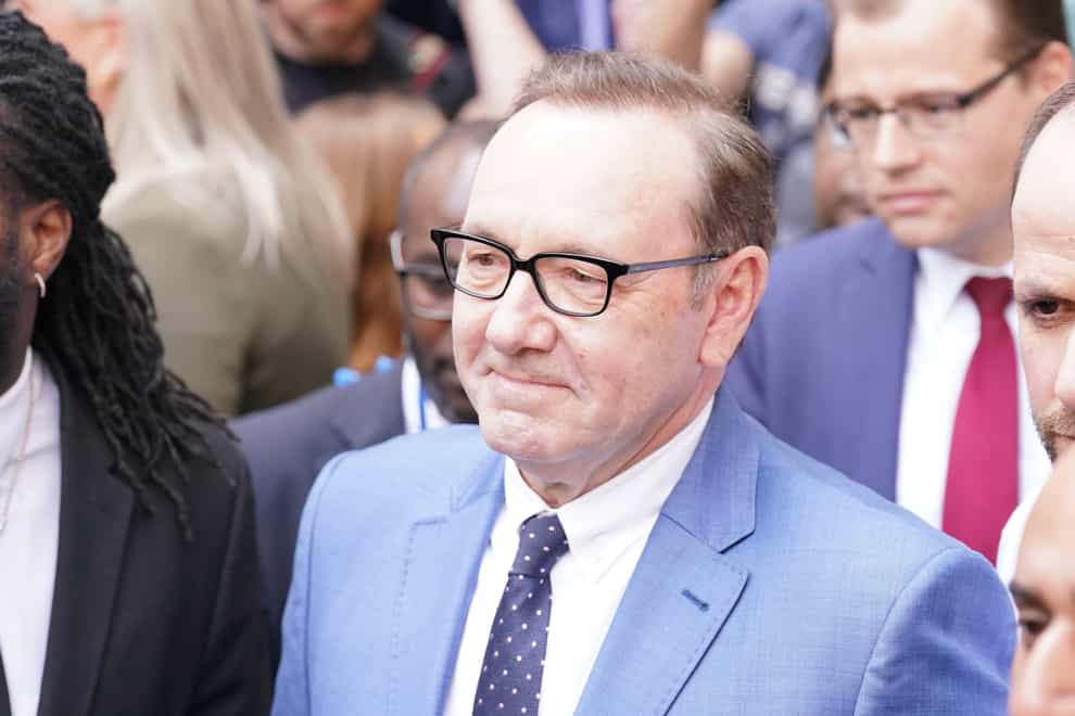 Actor Kevin Spacey (Jonathan Brady/PA)