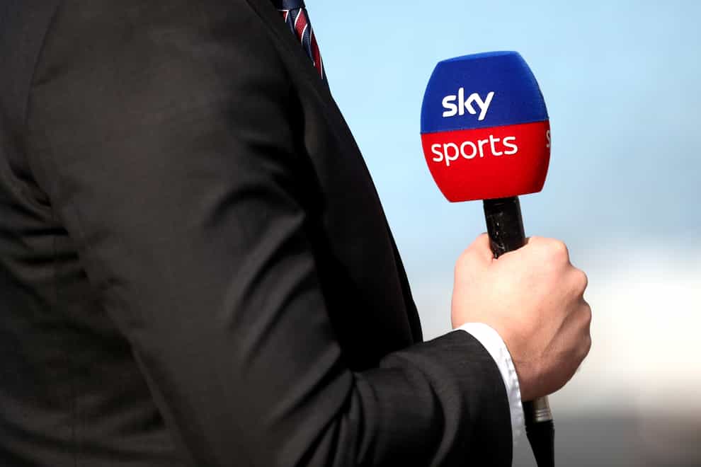 Sky Sports has extended its deal with the England and Wales Cricket Board (Tim Goode/PA)