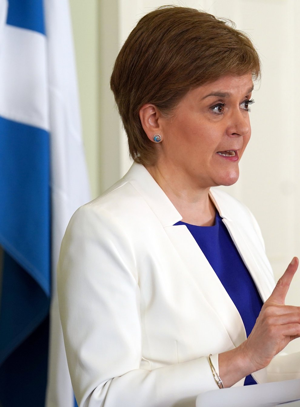 The First Minister outlined a new paper on independence on Thursday (Andrew Milligan/PA)