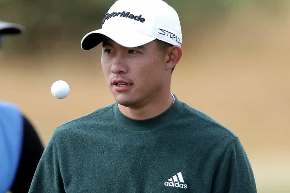 Open champion Collin Morikawa felt the pace was slow on day one at St Andrews (Richard Sellers/PA)