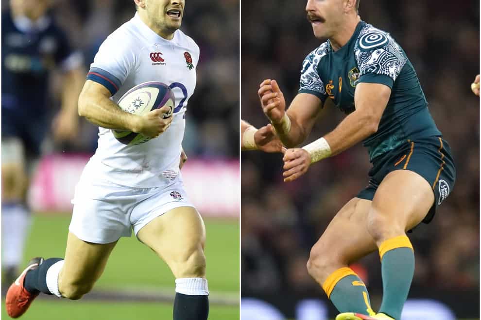 Danny Care, left, is recalled and will go up against Nic White, right (Ian Rutherford/David Davies/PA)