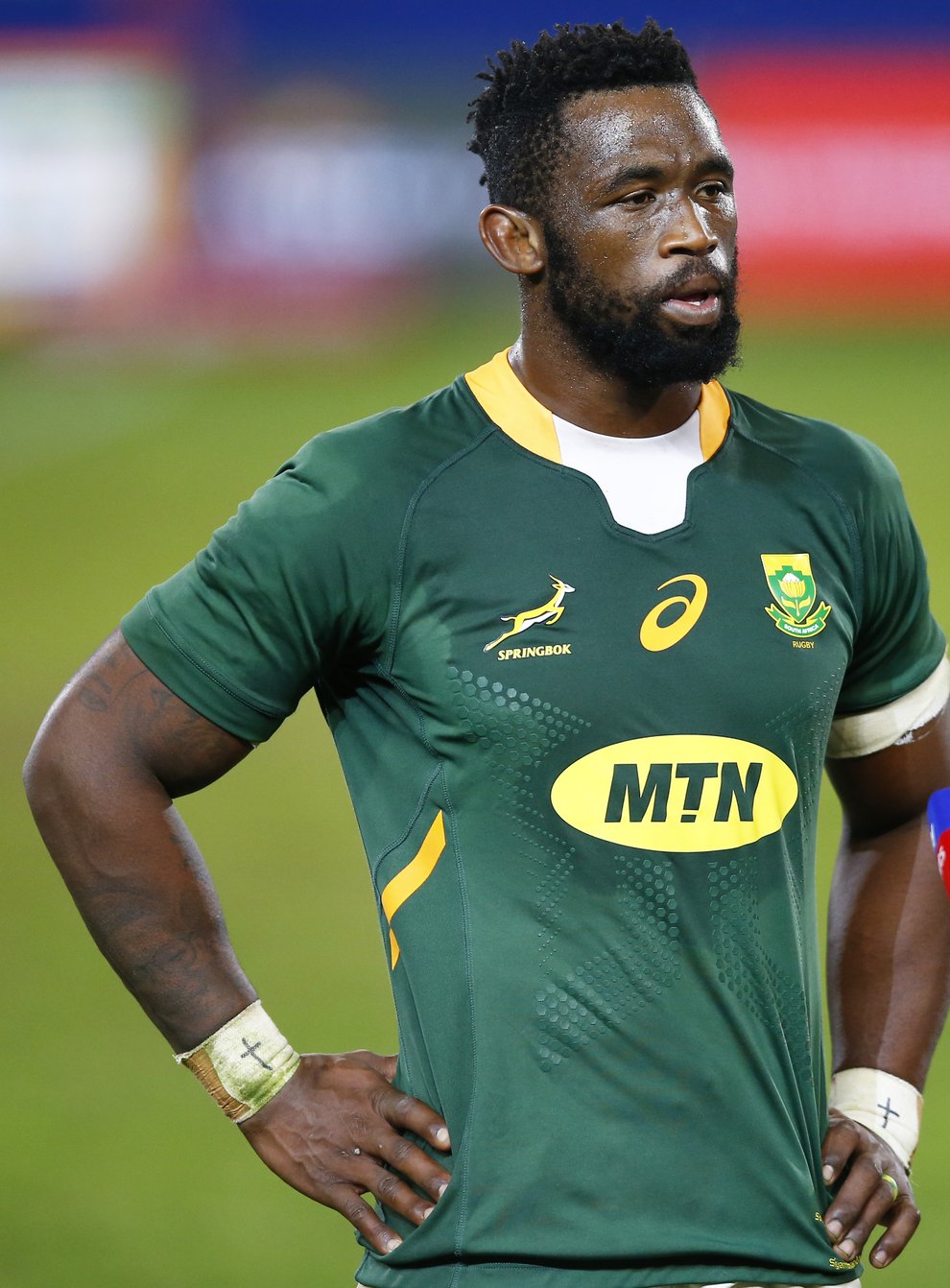 Siya Kolisi will lead South Africa into a Test series decider against Wales (Steve Haag/PA)