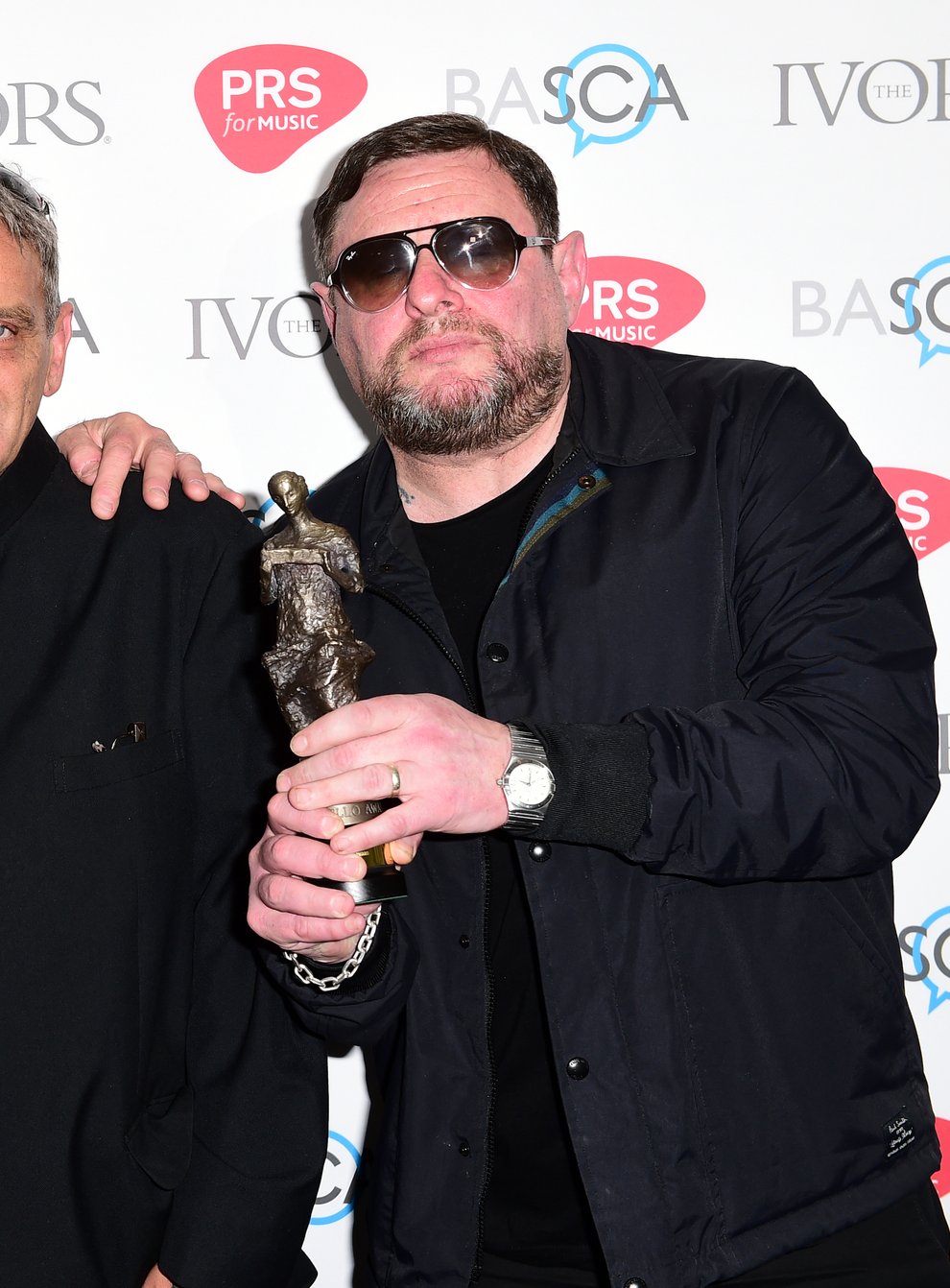 Paul Ryder with Mark Day and Shaun Ryder of The Happy Mondays (Ian West/PA)