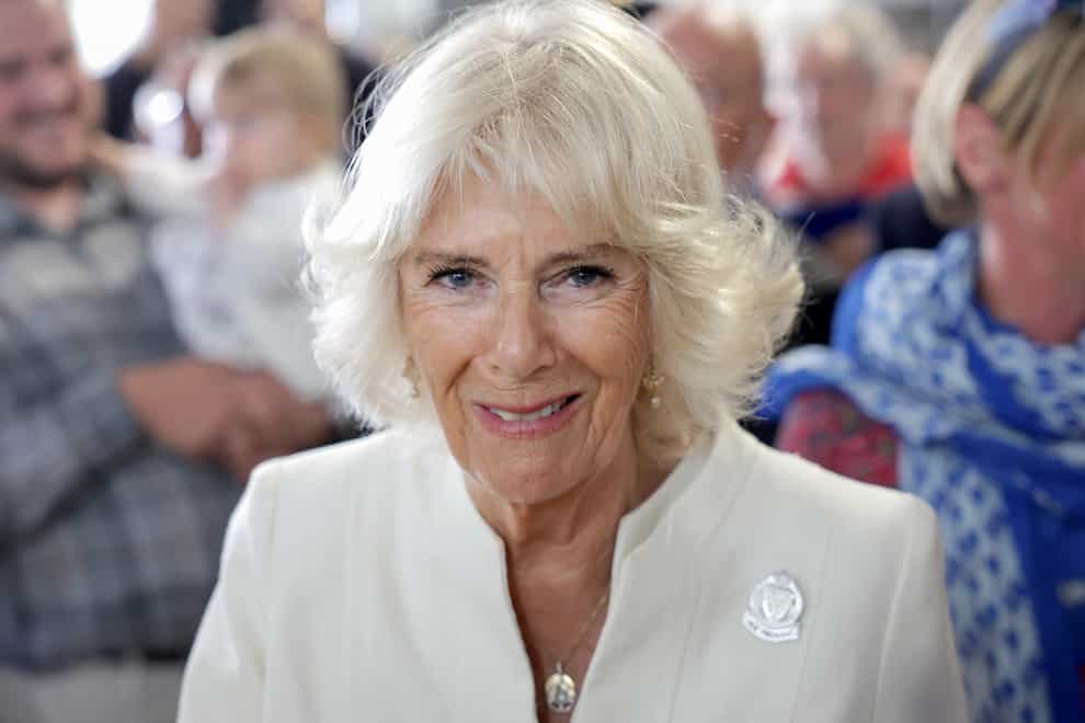 The Duchess of Cornwall said her grandchildren have taught her how to use TikTok (Chris Jackson/PA)