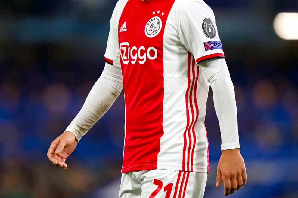 Ajax’s Lisandro Martinez is set to join Manchester United (John Walton/PA)