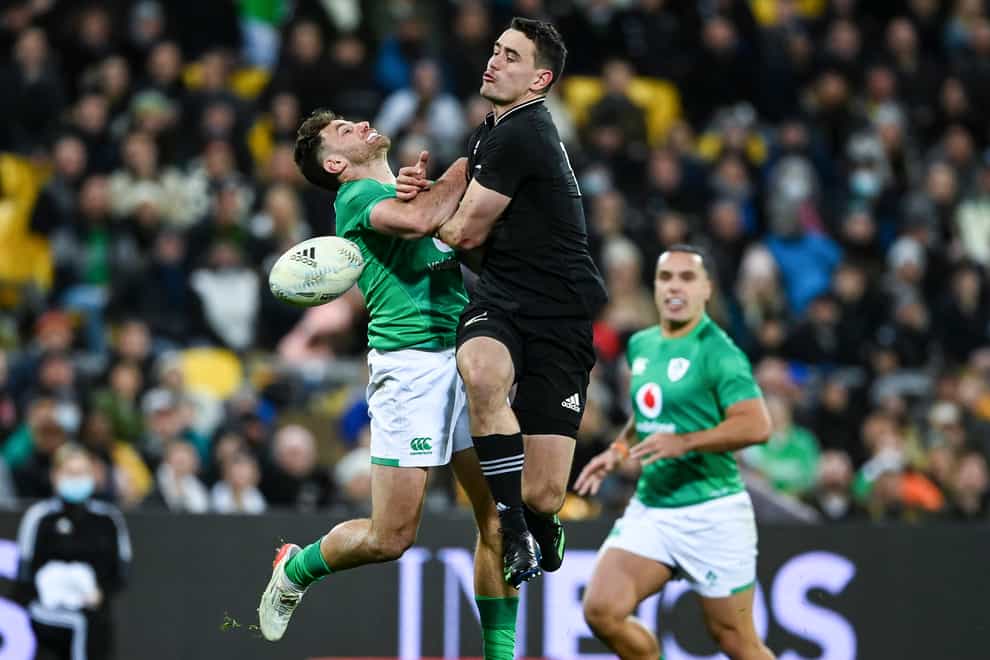 Ireland won inNew Zealand (Andrew Cornaga/AP)