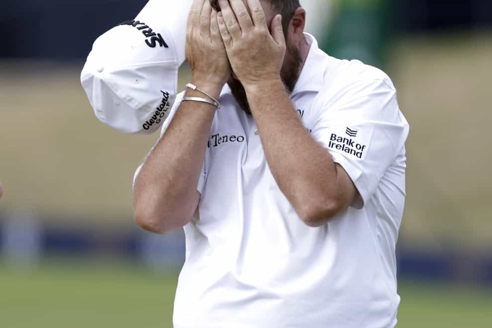 Shane Lowry was frustrated his putting took him out of contention at The Open (Richard Sellers/PA)
