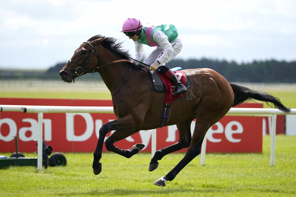 Westover and Colin Keane winning the Irish Derby (Niall Carson/PA)