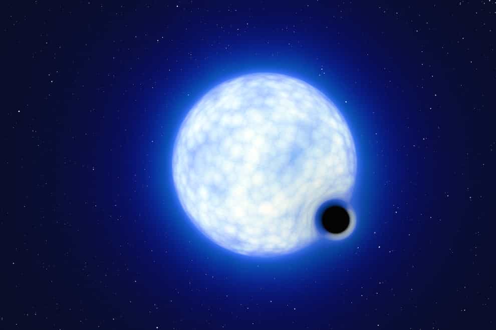 Researchers discover a dormant black hole outside our galaxy (ESO/L. Calcada)