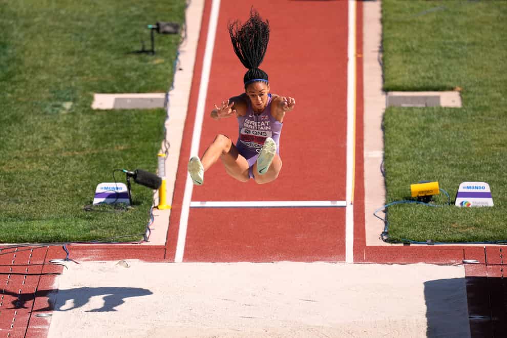 Great Britain’s Katarina Johnson-Thompson has been unable to challenge for medals. (Martin Rickett/PA).