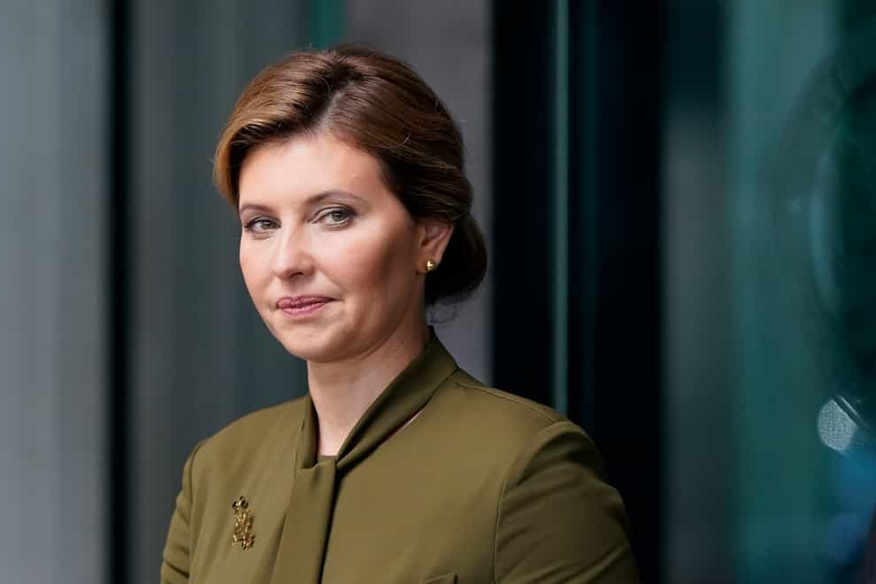 Olena Zelenska, spouse of Ukrainian’s President Volodymyr Zelensky (Patrick Semansky/AP)