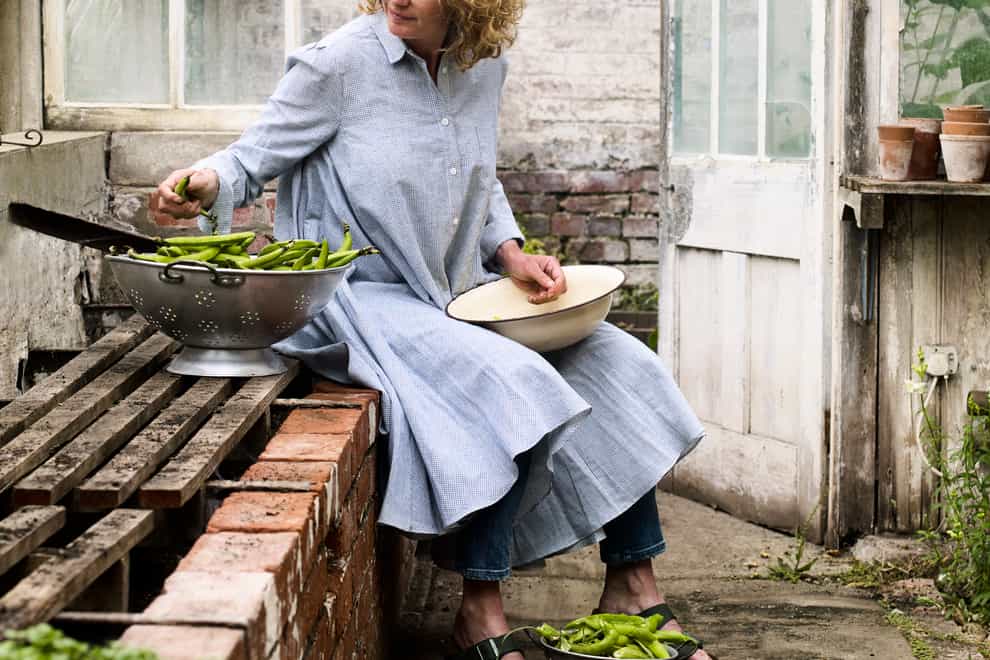 Kate Humble’s tips on what to grow at home if you’re short on space (Andrew Montgomery/PA)