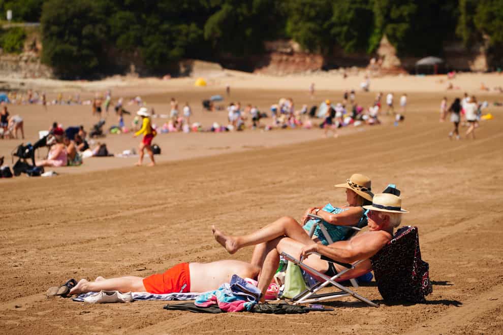 The UK experienced its hottest night on record on Monday, according to the Met Office (Ben Birchall/PA)