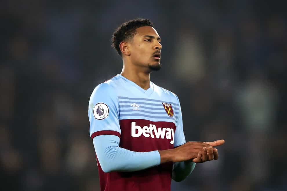 Former West Ham forward Sebastien Haller has been diagnosed with a testicular tumour (Tim Goode/PA)